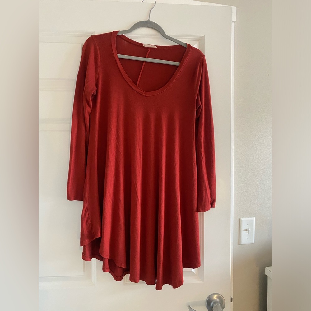 Reborn J women’s burnt orange dress size large
